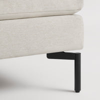 New Standard Ottoman in Maharam Mode in Clavicle - Angle 4