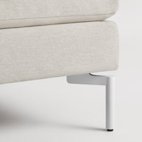 New Standard Ottoman in Maharam Mode in Clavicle - Angle 4