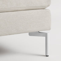 New Standard 104&quot; Sofa in Maharam Mode in Clavicle - Angle 7
