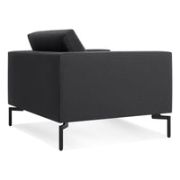 New Standard Lounge Chair en Maharam Meld in Panda - ángulo 6