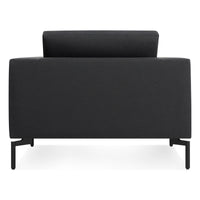 New Standard Lounge Chair en Maharam Meld in Panda - ángulo 7