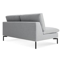 New Standard 60&quot; Armless Sofa in Maharam Mode in Intaglio - Angle 6