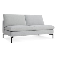 New Standard 60&quot; Armless Sofa in Maharam Mode in Intaglio - Angle 4
