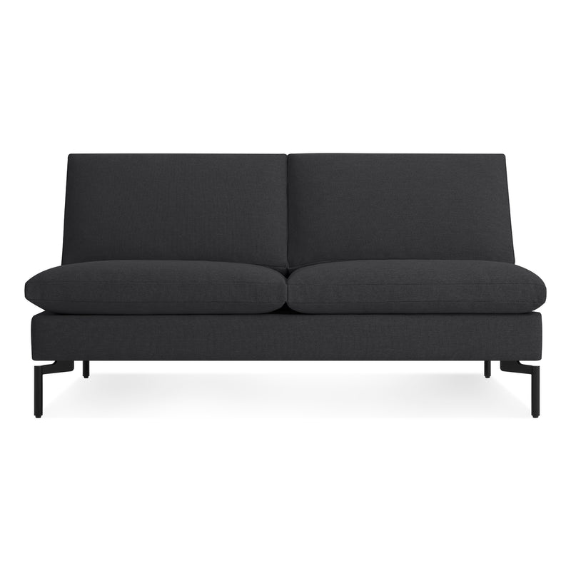 New Standard 60" Armless Sofa en Maharam Meld in Panda