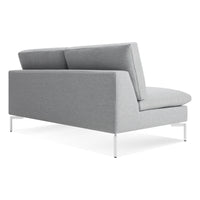 New Standard 60&quot; Armless Sofa in Maharam Mode in Intaglio - Angle 6