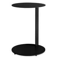 Note Side Table in Black - Angle 3