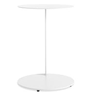Note Side Table in White - Angle 4