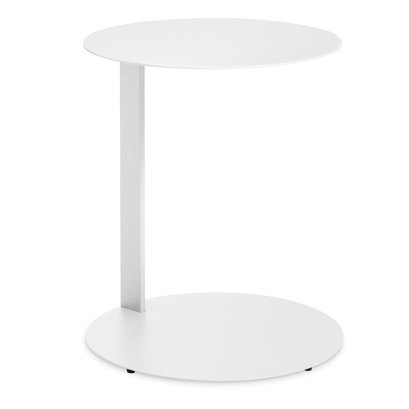 Note Large Side Table in White - Angle 2