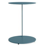 Note Side Table in Marine Blue - Angle 6