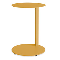 Note Side Table in Mustard - Angle 5