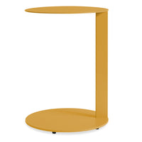 Note Side Table in Mustard - Angle 1