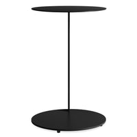 Note Tall Side Table in Black - Angle 3