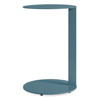 Note Tall Side Table in Marine Blue - Angle 5