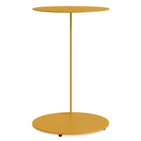 Note Tall Side Table in Mustard - Angle 3