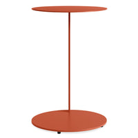 Note Tall Side Table in Tomato - Angle 4