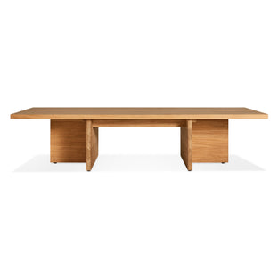 NowThen Outdoor Coffee Table in Teak - Angle 1