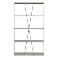 NeedWant Narrow Shelving en Grey Green - ángulo 1