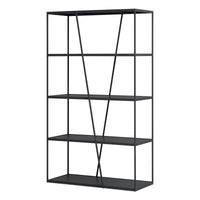 NeedWant Narrow Shelving in Oblivion - Angle 5
