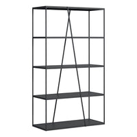 NeedWant Narrow Shelving in Oblivion - Angle 3