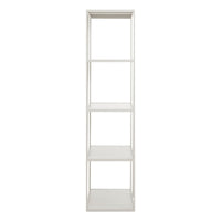 NeedWant Narrow Shelving in Putty - Angle 4