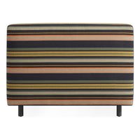 9 Yard Outdoor Armless Lounge Chair en Sunbrella Stripe - ángulo 5