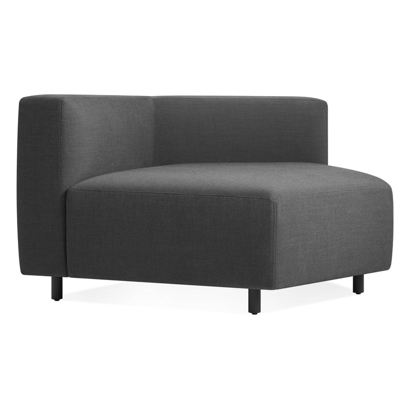9 Yard Outdoor Wide Corner in Sunbrella Coal