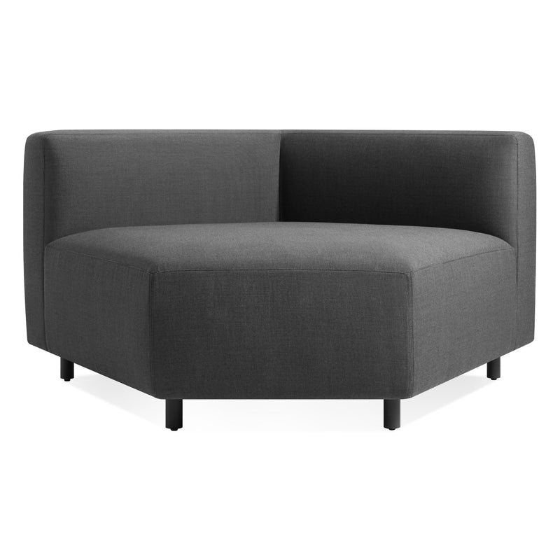 9 Yard Outdoor Wide Corner in Sunbrella Coal