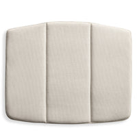 Offline Outdoor Lounge Chair Seat Pad in Sunbrella Linen - Angle 4