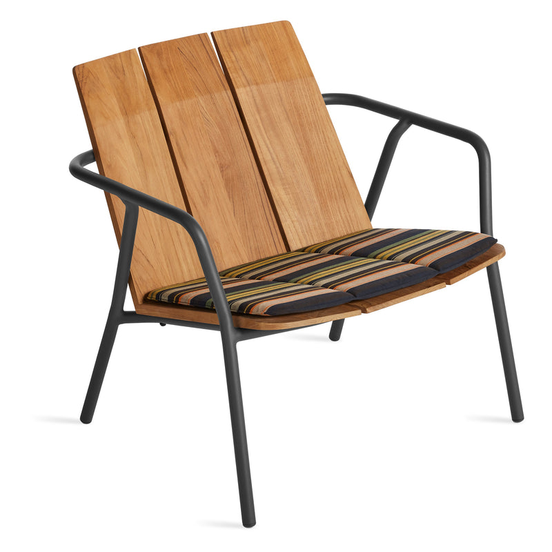 Offline Outdoor Lounge Chair Seat Pad in Sunbrella Stripe