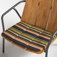 Offline Outdoor Lounge Chair Seat Pad en Sunbrella Stripe - ángulo 5