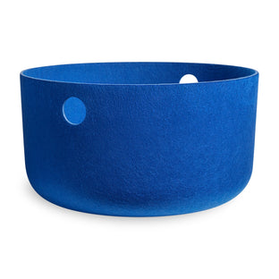 Olly Large Storage Basket in Cobalt - Angle 1
