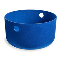 Olly Large Storage Basket in Cobalt - Angle 6