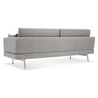 One Night Stand 80&quot; Sleeper Sofa in Edwards Light Grey - Angle 5