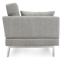 One Night Stand 80&quot; Sleeper Sofa in Edwards Light Grey - Angle 3