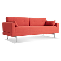 One Night Stand 80&quot; Sleeper Sofa in Craig Red - Angle 2