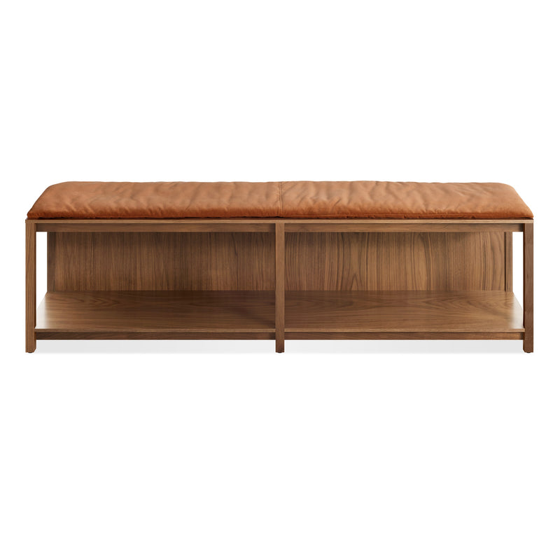 Open Plan Bench Pad in Copper Velvet