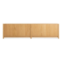 Open Plan Bench in White Oak - Angle 7