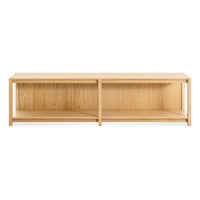 Open Plan Bench in White Oak - Angle 2