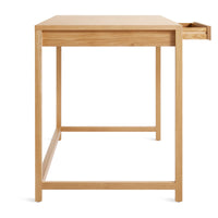 Open Plan Large Desk in White Oak - Angle 8