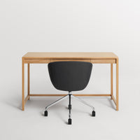 Open Plan Large Desk in White Oak - Angle 11