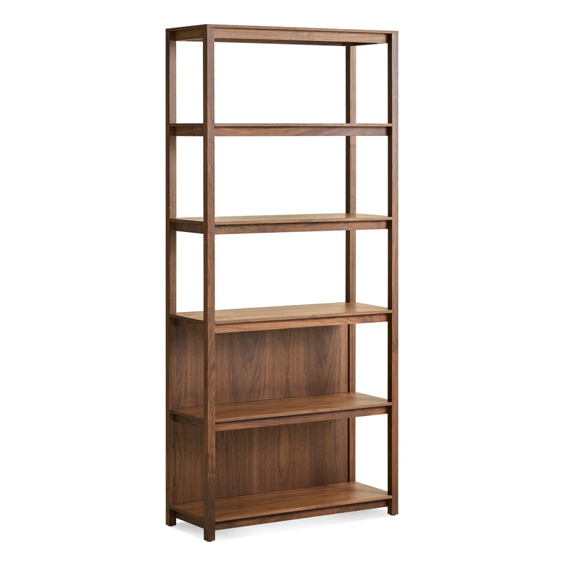 Open Plan Tall Bookcase in Walnut