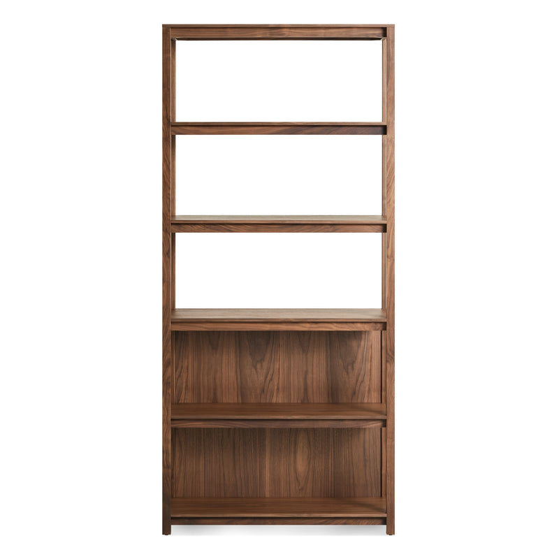 Open Plan Tall Bookcase in Walnut