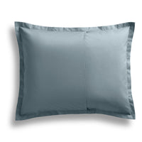 Blu Dot Percale Duvet Set in Grey Blue - Angle 3