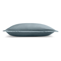 Blu Dot Percale Duvet Set in Grey Blue - Angle 4