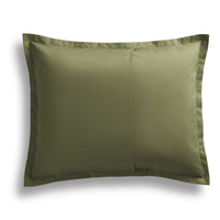 Blu Dot Percale Duvet Set in Loden Green - Angle 3