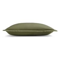 Blu Dot Percale Duvet Set en Loden Green - ángulo 4