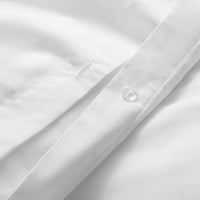 Blu Dot Percale Duvet Set in White - Angle 8