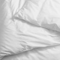 Blu Dot Percale Duvet Set in White - Angle 7