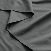 Blu Dot Percale Sheet Set in Charcoal - Angle 9