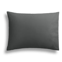 Blu Dot Percale Sheet Set in Charcoal - Angle 4